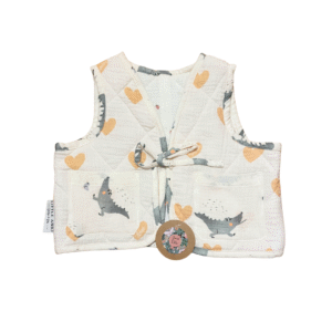 Barnväst Muslin strl 98/104